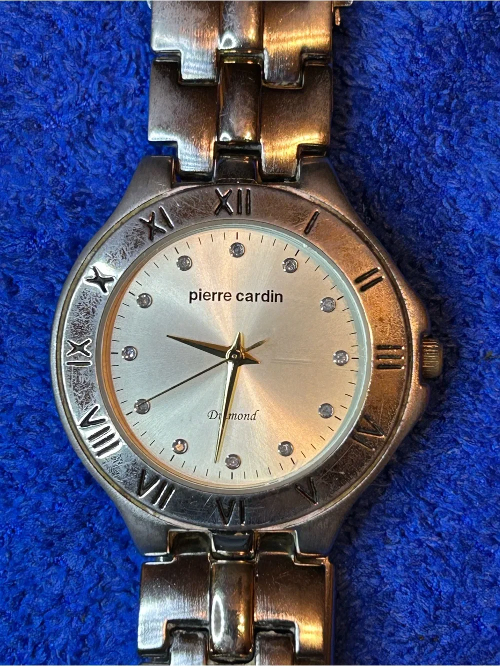 His and Hers Pierre Cardin diamond wristwatches waterproofing PCD4031TC/PCD2031T